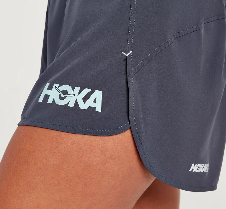 Hoka Australia One One Performance - Womens Shorts Blue - VLOZT-3705